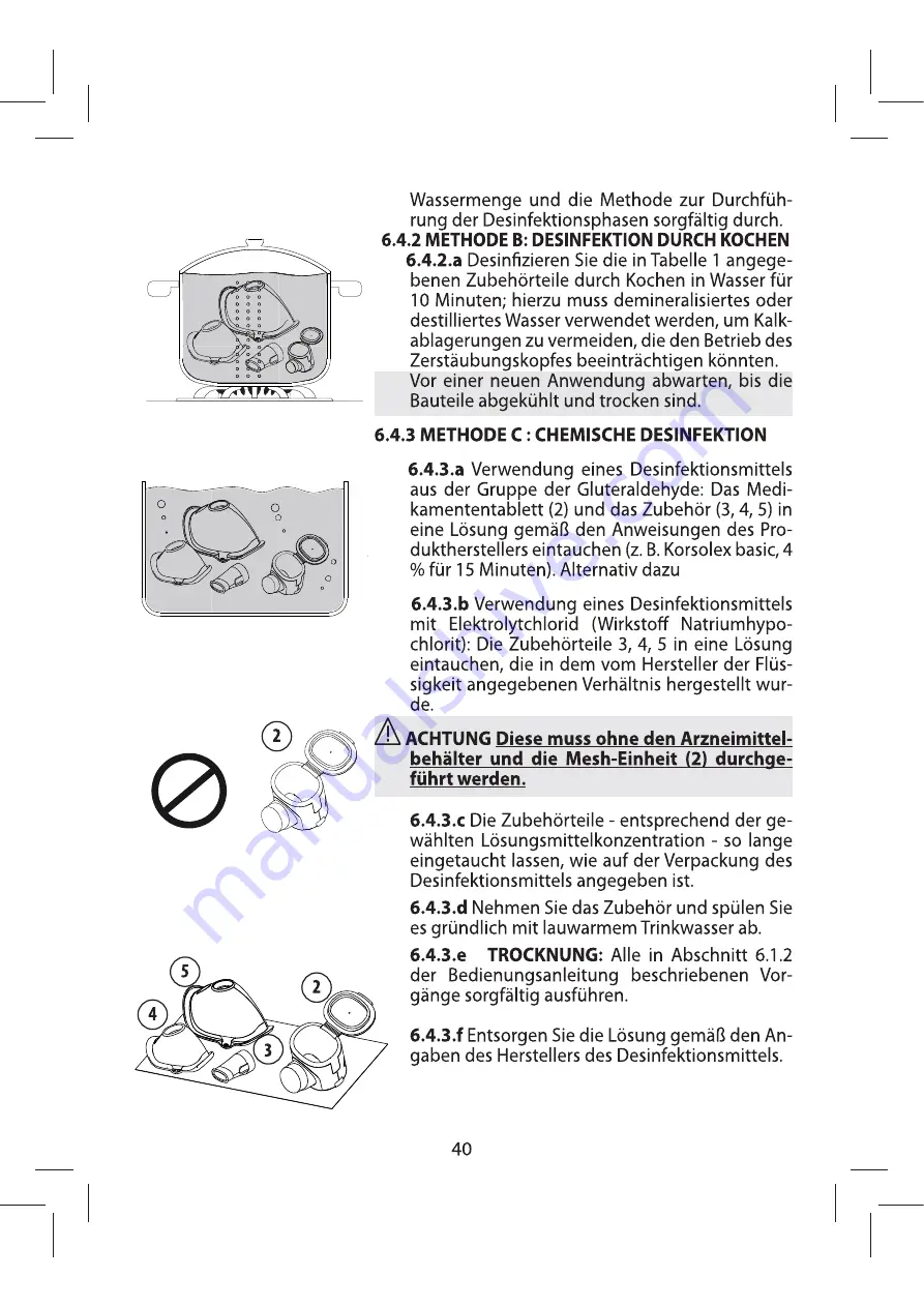 Flaem LightNeb P0318EM User Instruction Manual Download Page 42