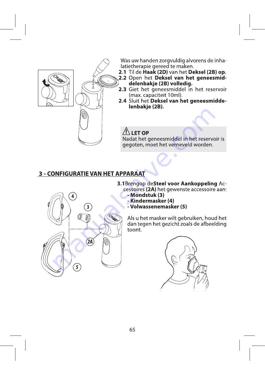 Flaem LightNeb P0318EM User Instruction Manual Download Page 67