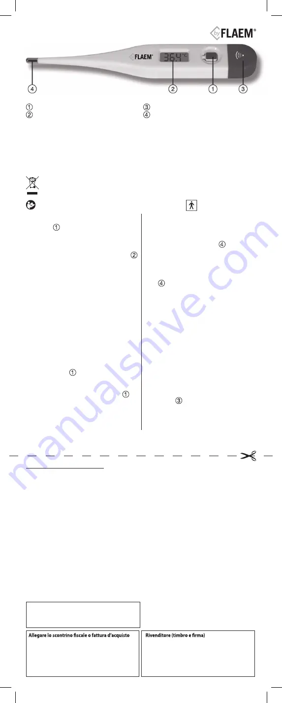 Flaem MT3001 Quick Manual Download Page 1