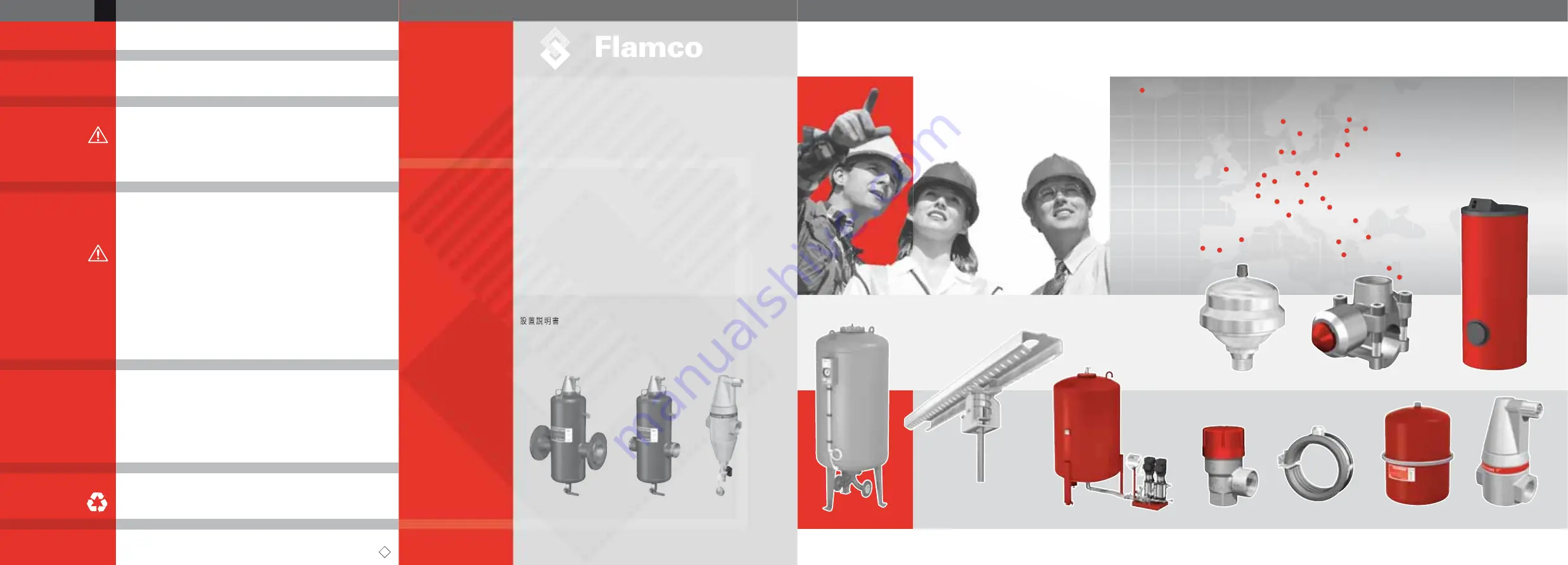 flamco Flamcovent Clean Installation And Operating Instructions Manual Download Page 1