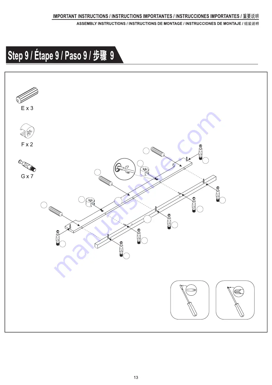 Flamelux ZARATE-V2 Assembly Instructions Manual Download Page 15