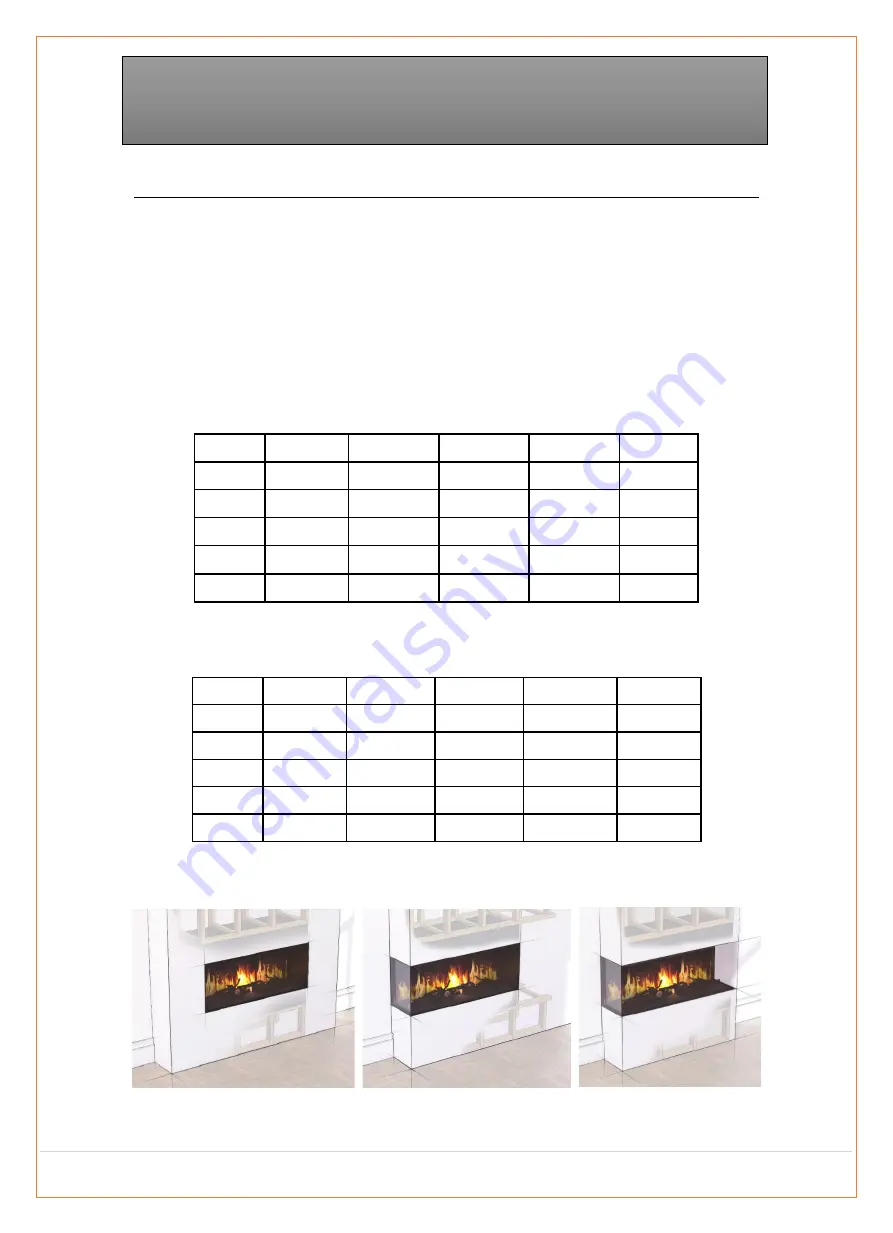 Flamerite Fires Glazer 1000 Installation, Precautions & Servicing Download Page 4