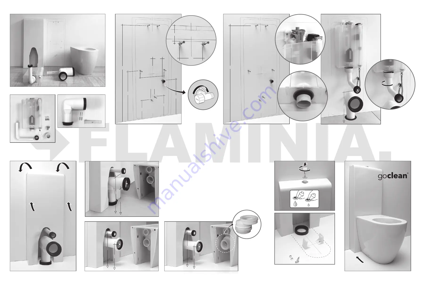 Flaminia NIAGARA TR38 Installation Instructions Download Page 1