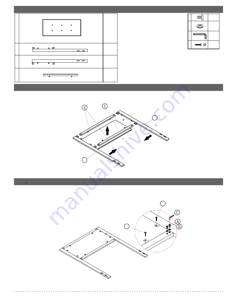 Flash Furniture HGHB1725FBKGG Assembly Instructions Download Page 2