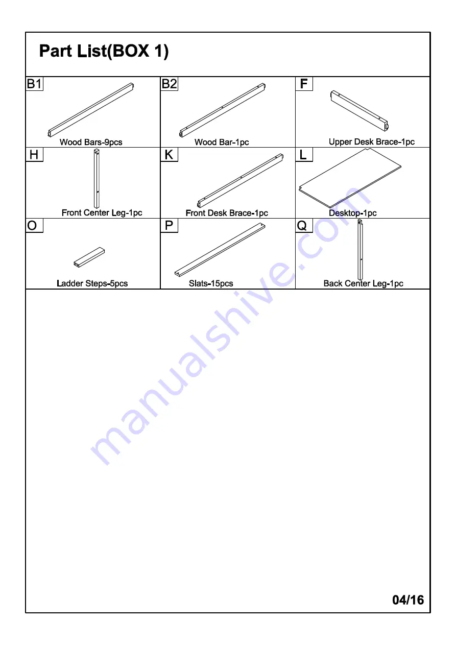 Flash Furniture MH-LBD5-WH-T-GG Скачать руководство пользователя страница 5