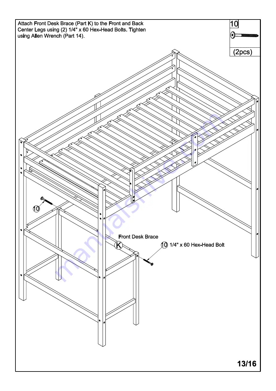 Flash Furniture MH-LBD5-WH-T-GG Скачать руководство пользователя страница 14