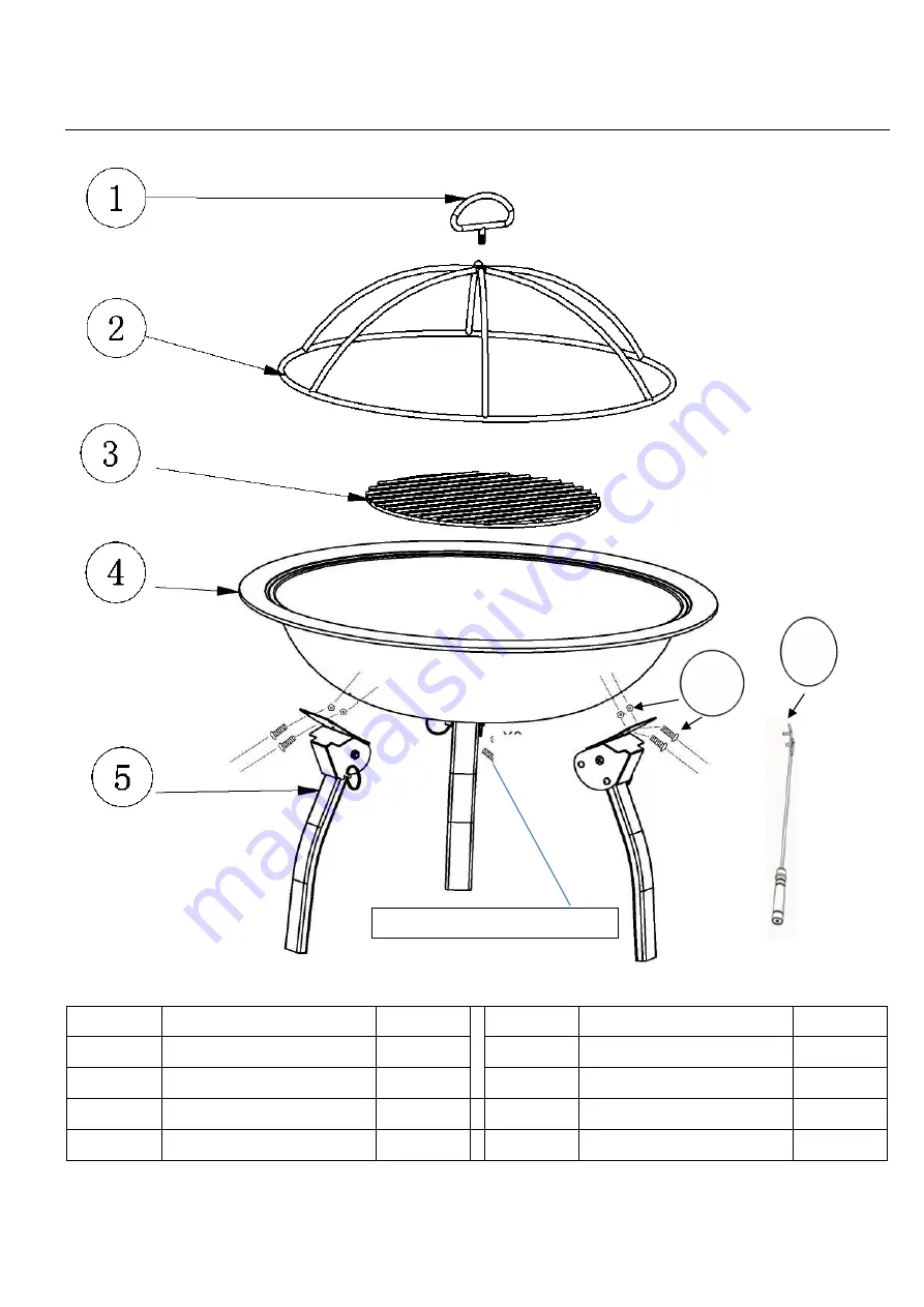 Flash Furniture YL-230-GG Скачать руководство пользователя страница 3