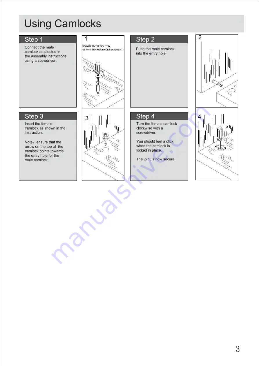 Flash Furniture ZG-036-GY-GG Assembly Instructions Manual Download Page 5