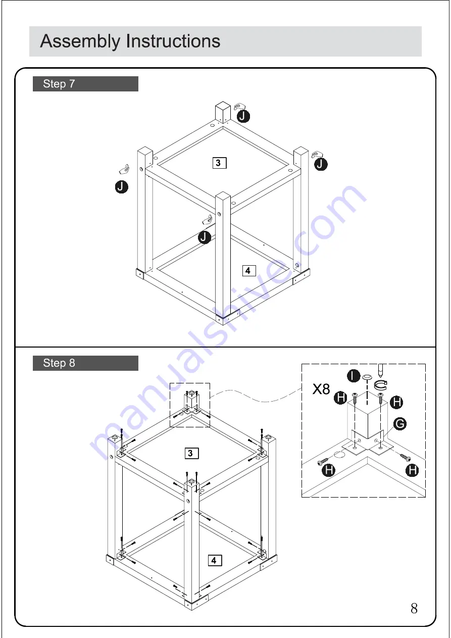 Flash Furniture ZG-036-GY-GG Скачать руководство пользователя страница 10