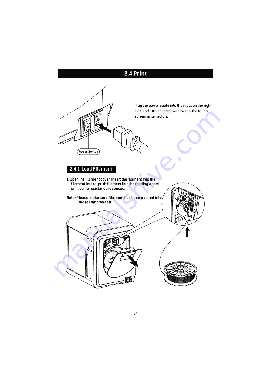 FLASHFORGE 3D PRINTER Adventurer 3 User Manual Download Page 26