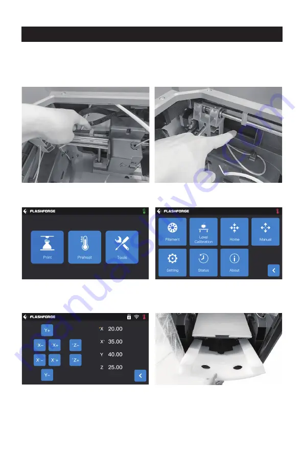 FLASHFORGE 3D PRINTER CN P09 Quick Start Manual Download Page 5