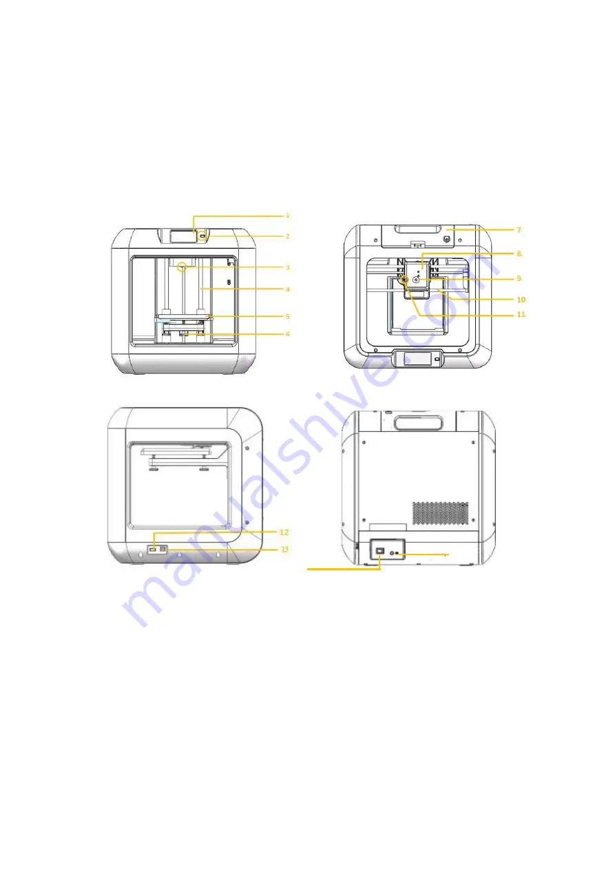 FLASHFORGE 3D PRINTER finder User Manual Download Page 10