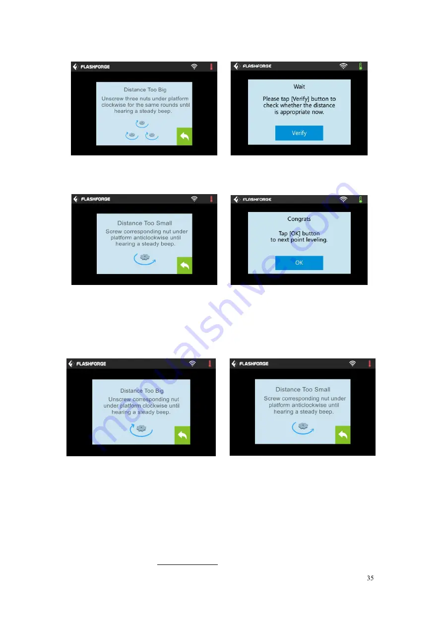 FLASHFORGE 3D PRINTER Guider IIS Series User Manual Download Page 35