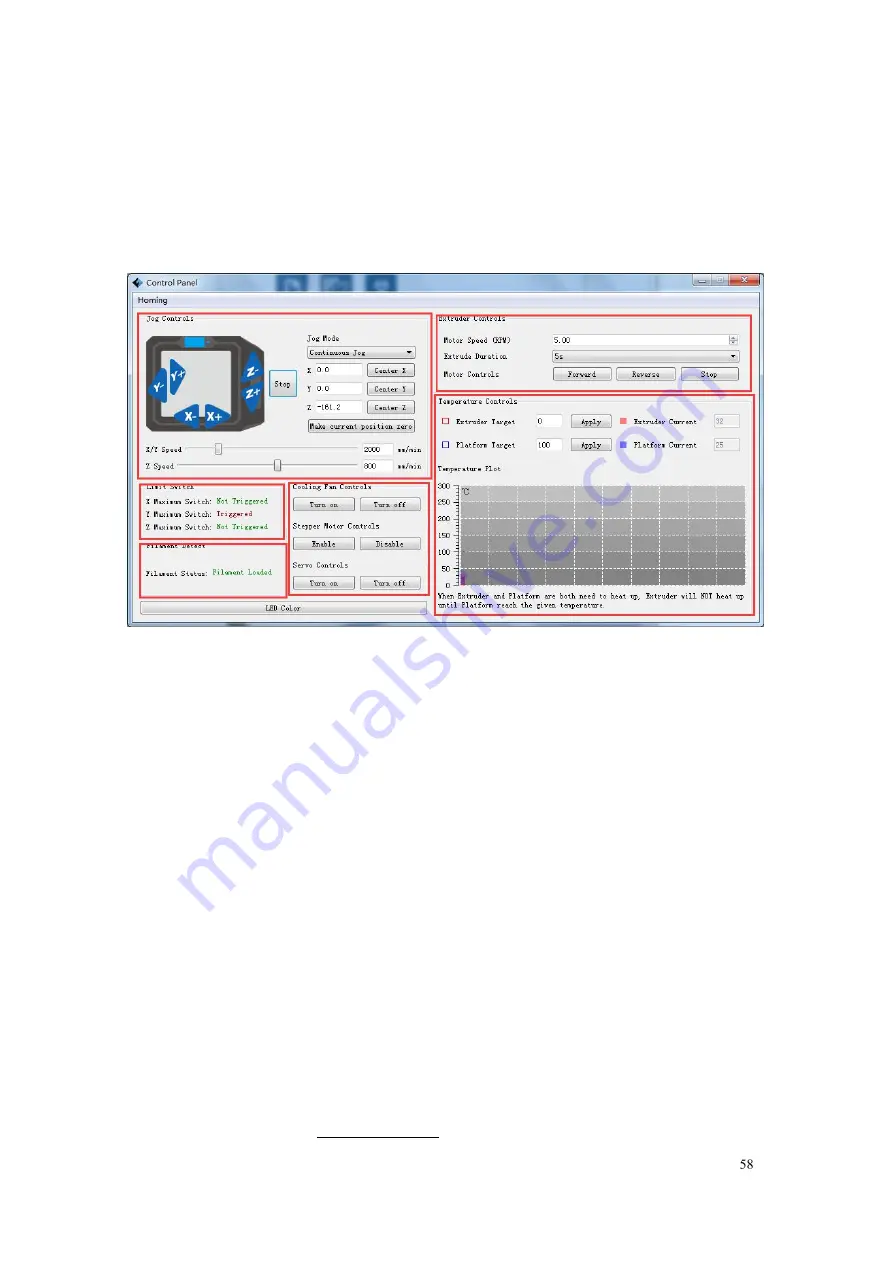 FLASHFORGE 3D PRINTER Guider IIS Series User Manual Download Page 58