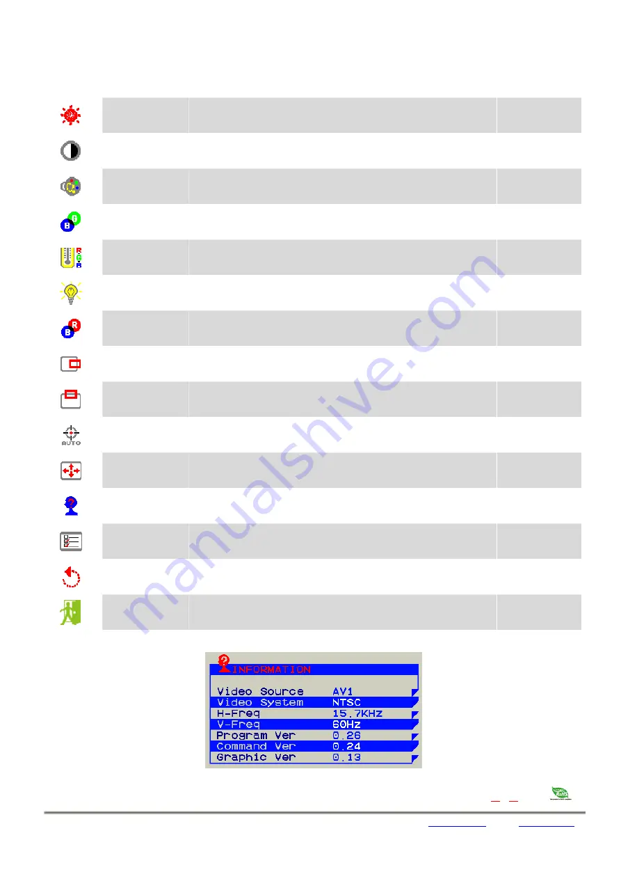 Flat Display Technology LOF104D Series Скачать руководство пользователя страница 17