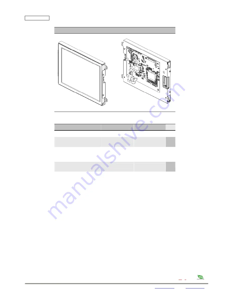 Flat Display Technology LP065GVAxx-FxR Скачать руководство пользователя страница 9