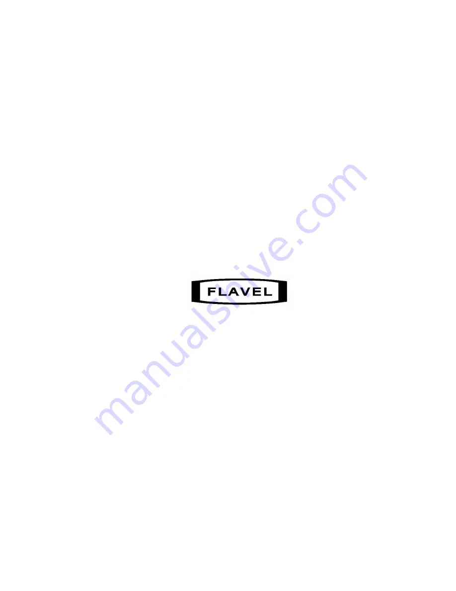 Flavel Diamond HE Installation, Maintenance & User Instructions Download Page 63