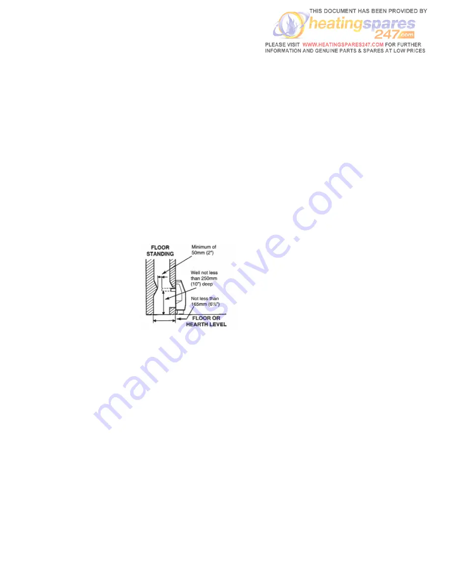 Flavel Emberglow Classic FEMC00MN Installation And Maintenance Instructions Manual Download Page 7