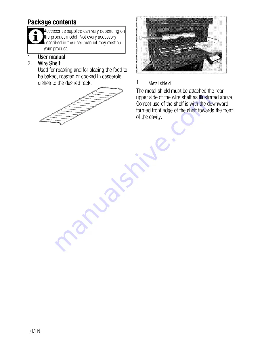 Flavel FHLG51W User Manual And Installation Download Page 10