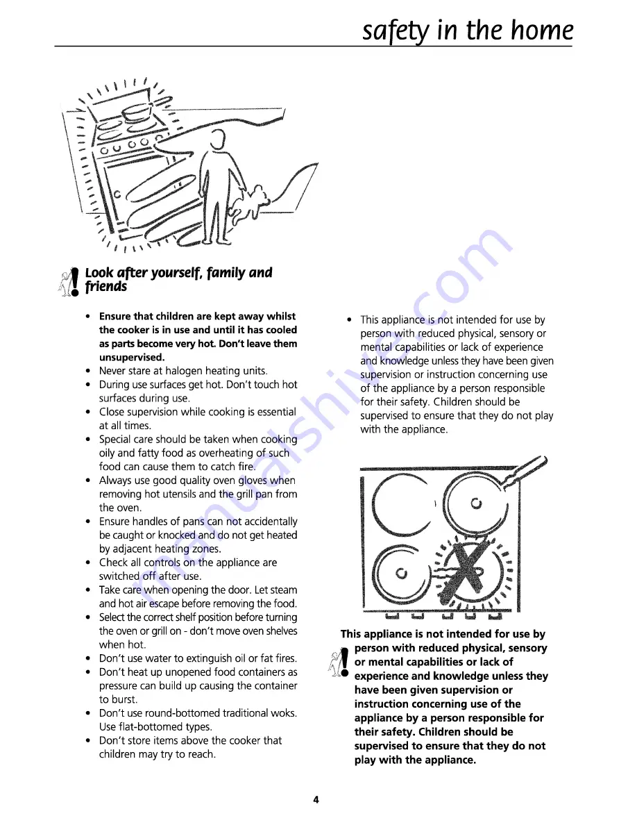 Flavel Milano 100 Users Manual & Installation Download Page 5