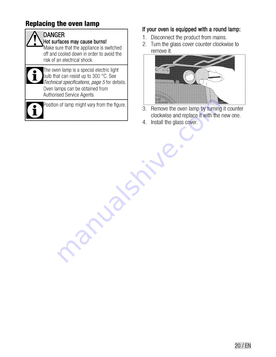 Flavel MLB5CD Manual Download Page 21