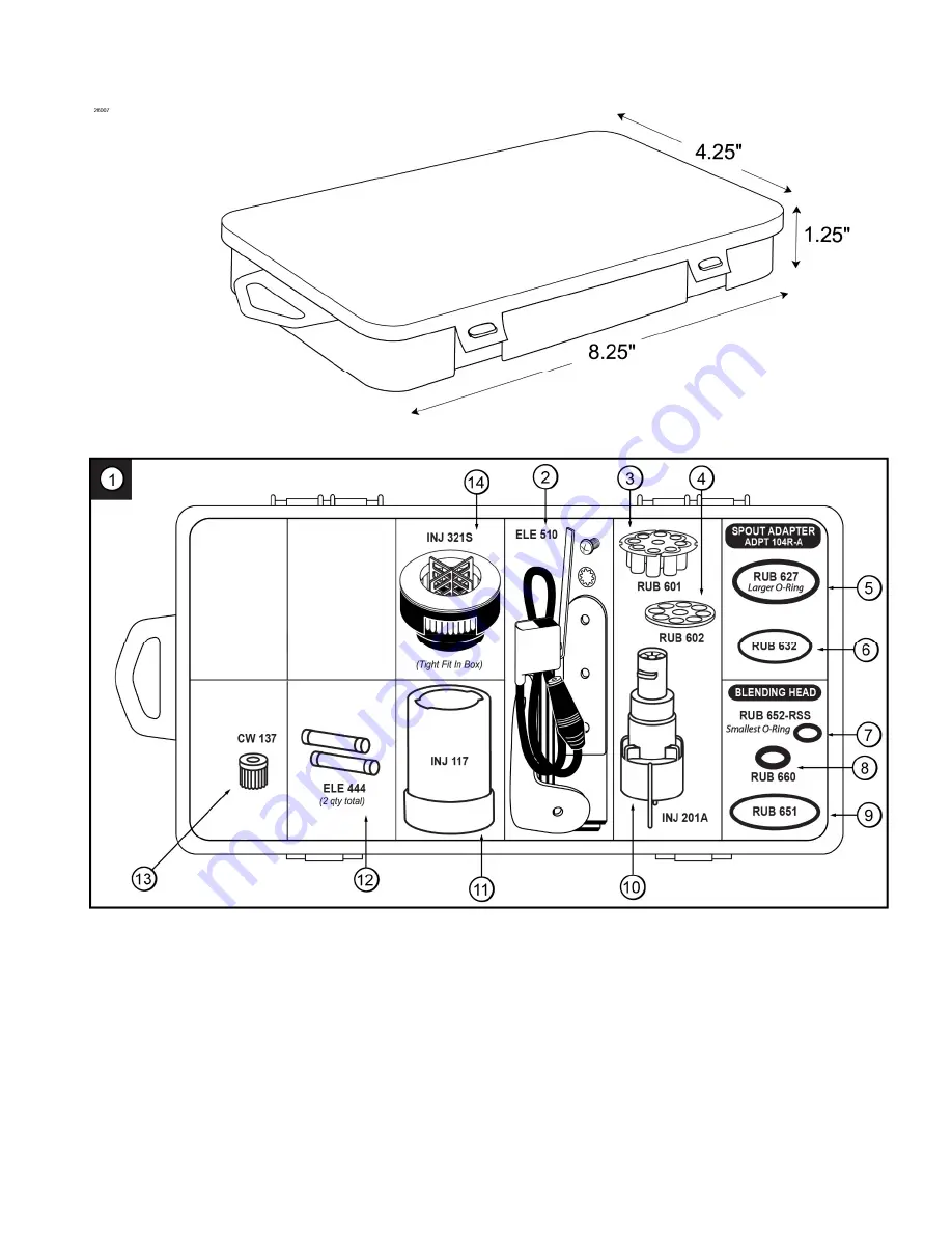 Flavor Burst CTP 80BEV Equipment, Maintenance And Operations Manual Download Page 25