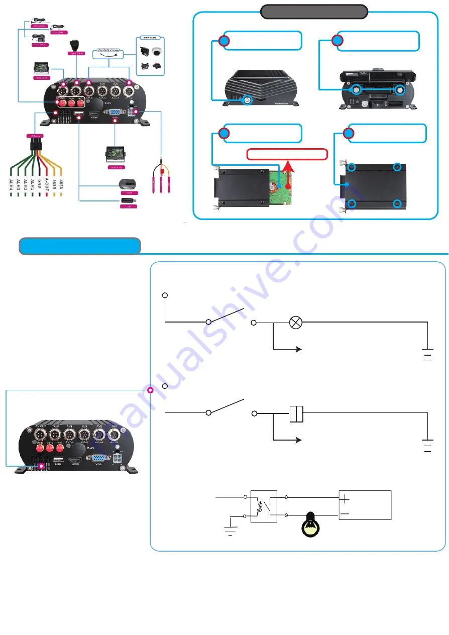 Fleetminder MDVR8AHD-4G Скачать руководство пользователя страница 4