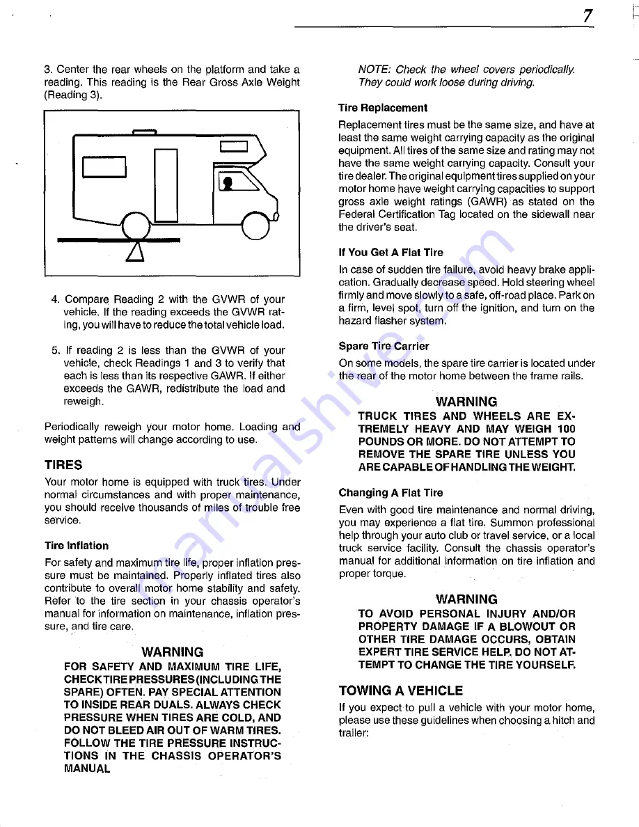 Fleetwood 1993 JAMBOREE RALLYE User Manual Download Page 15