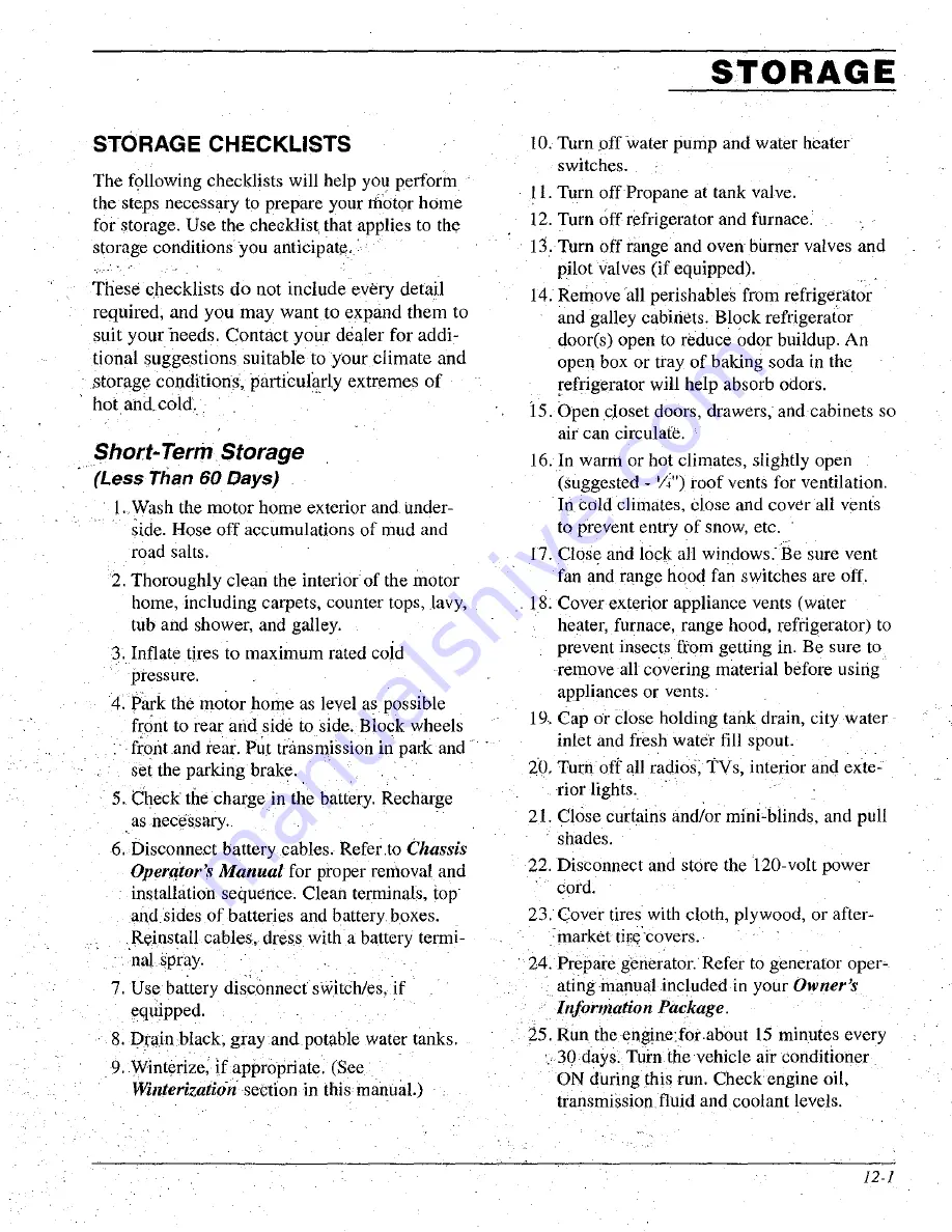 Fleetwood 2007 Revolution LE Owner'S Manual Download Page 93