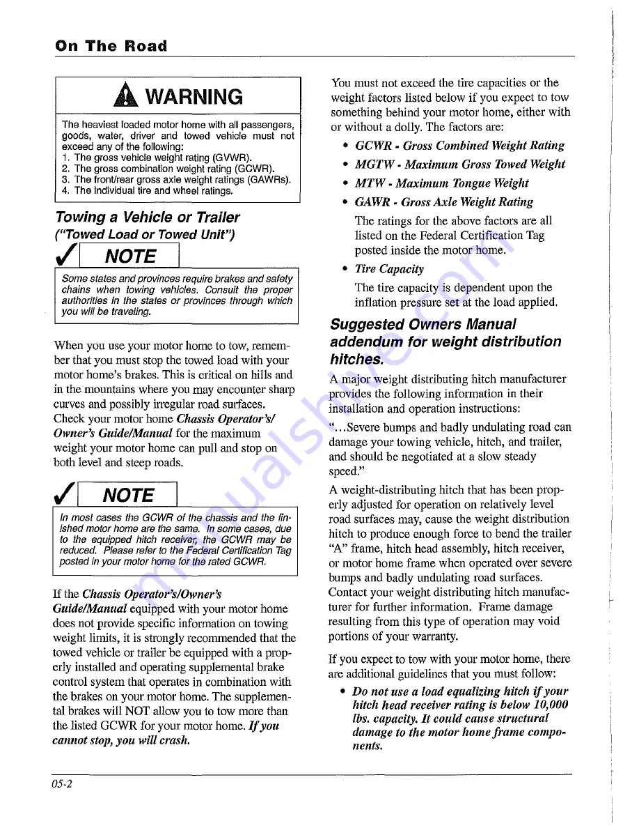 Fleetwood Expedition 2009 Service Manual Download Page 24