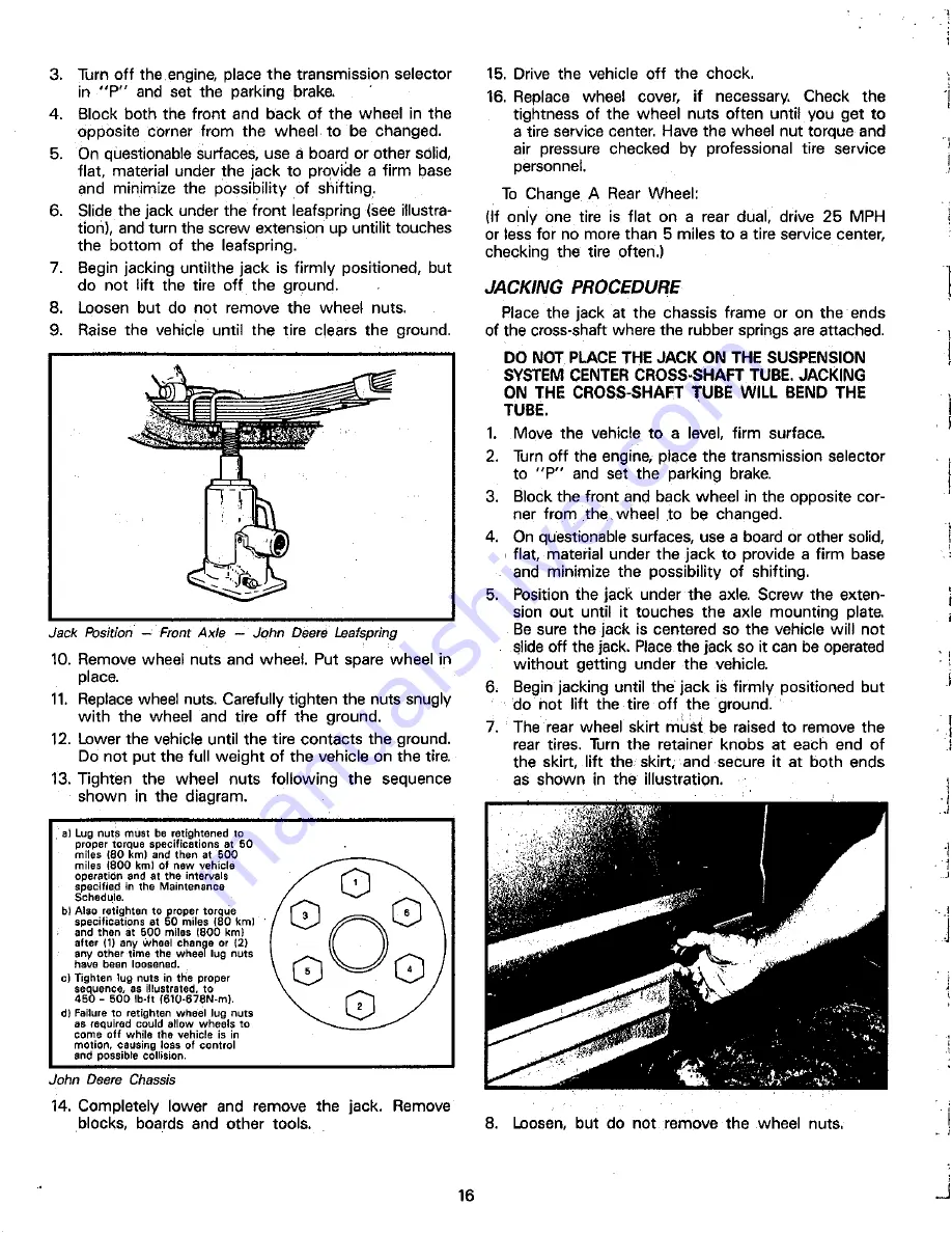 Fleetwood Limited 1989 Owner'S Manual Download Page 22