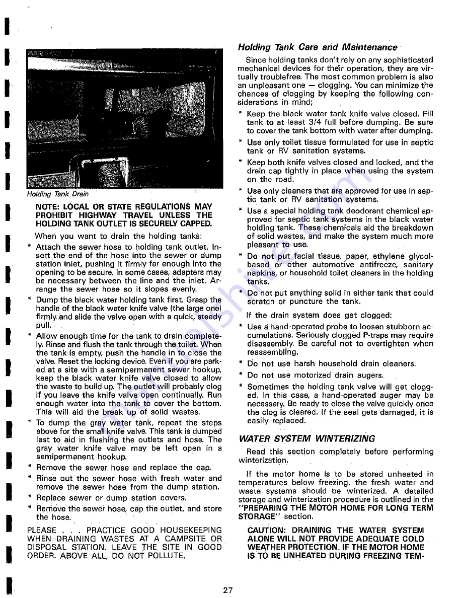 Fleetwood Limited 1990 Owner'S Manual Download Page 33