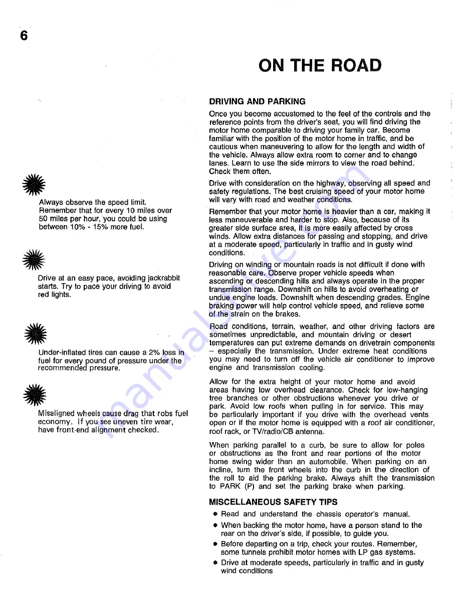 Fleetwood Southwind eagle 1 1984 User Manual Download Page 14