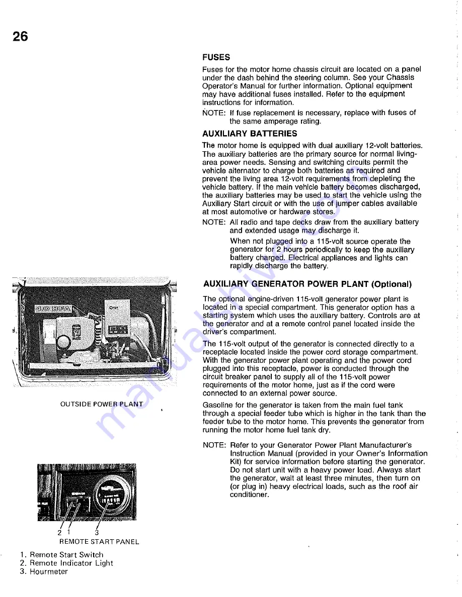 Fleetwood Southwind eagle 1 1984 User Manual Download Page 34