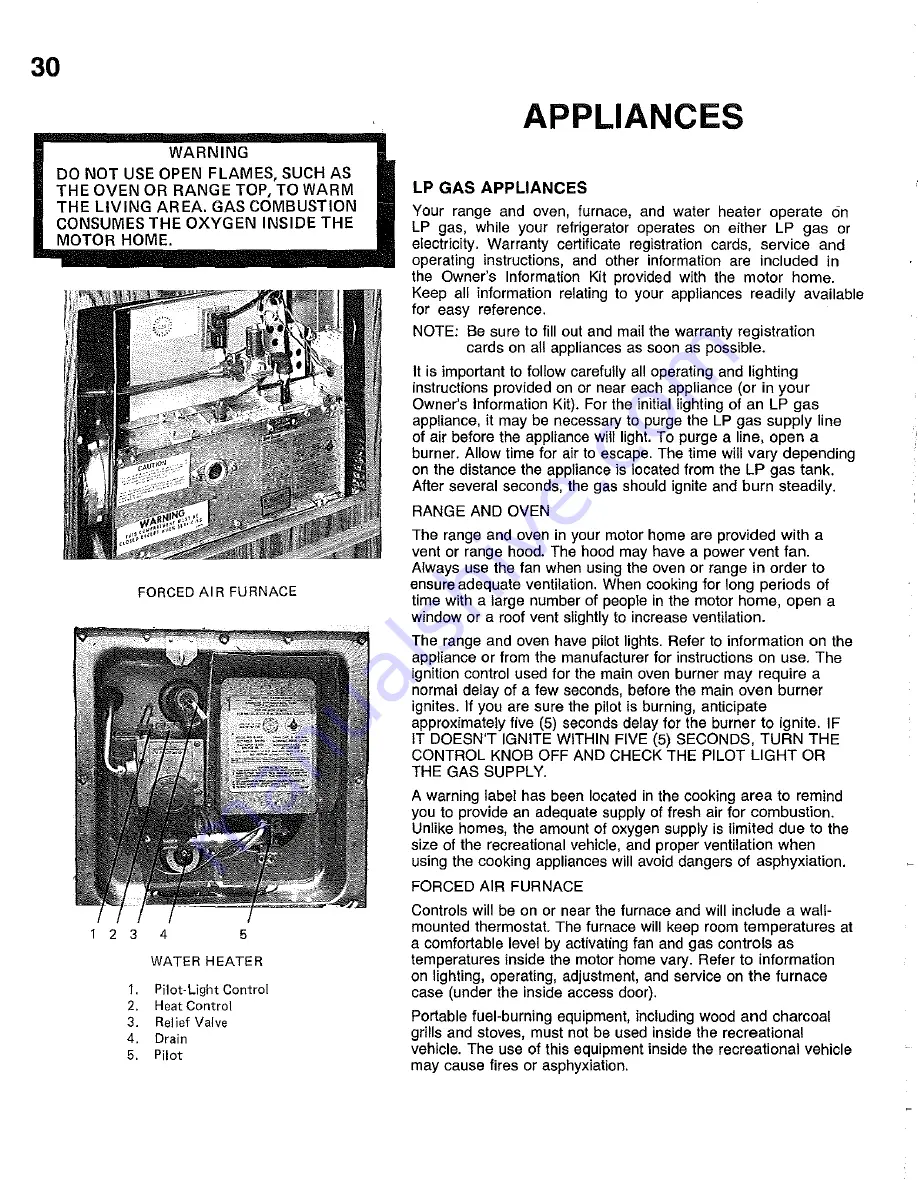 Fleetwood Southwind eagle 1 1984 User Manual Download Page 38