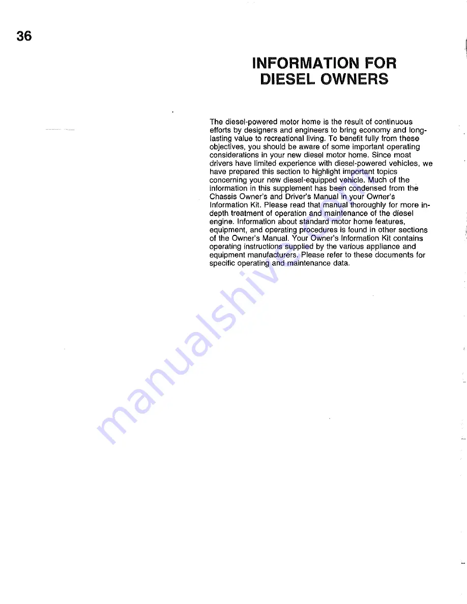 Fleetwood Southwind eagle 1 1984 User Manual Download Page 44