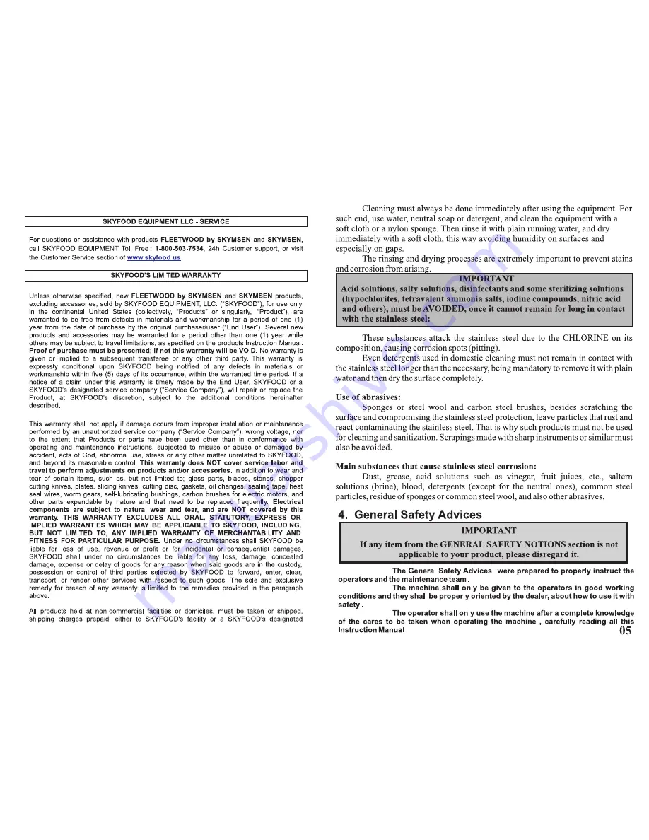 Fleetwood TA-4.0 BAR Instruction Manual Download Page 9