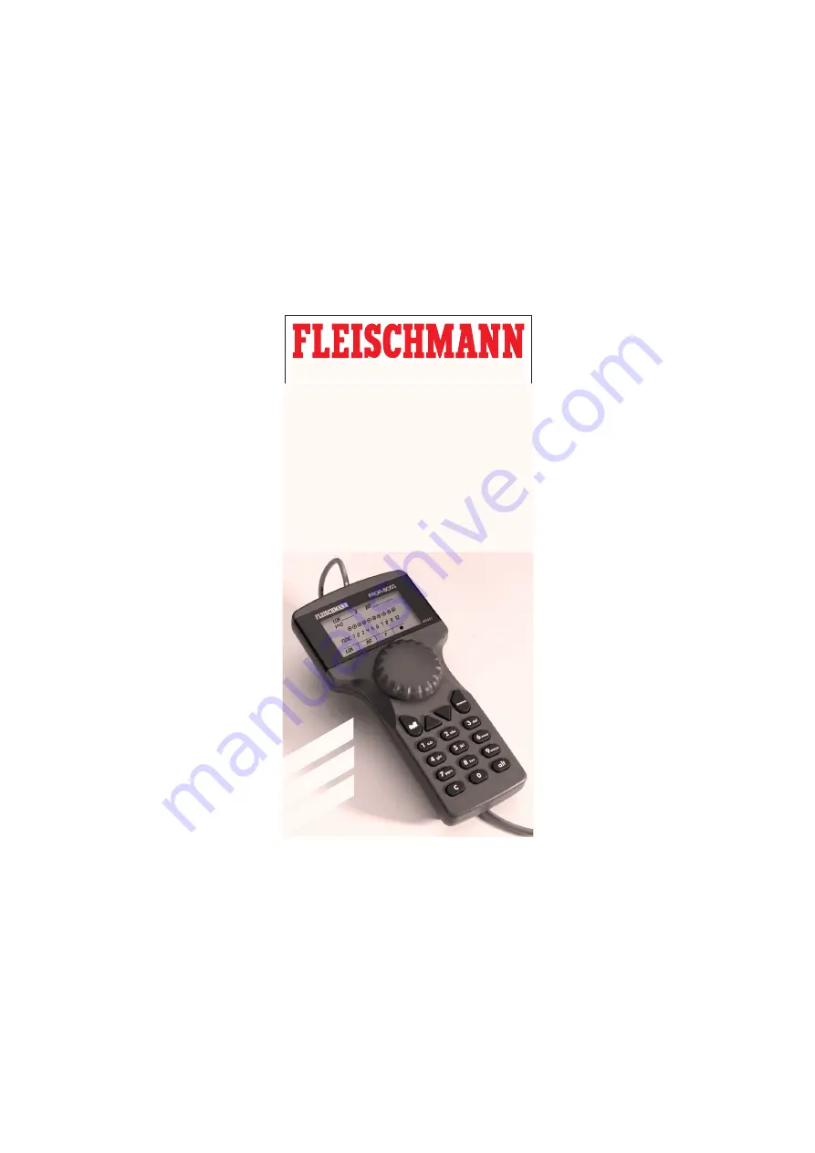 Fleischmann PROFI-BOSS 686601 Operating Instructions Manual Download Page 3