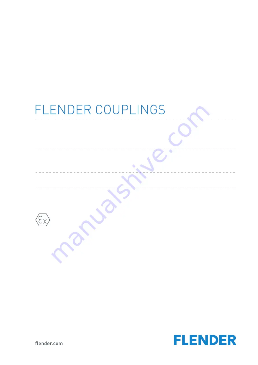 FLENDER N-EUPEX DK Assembly And Operating Instructions Manual Download Page 1