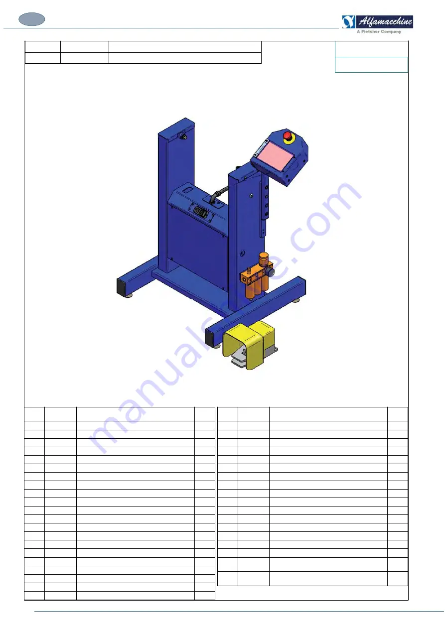 FLETCHER Alfamacchine U500 Instruction Manual Download Page 94