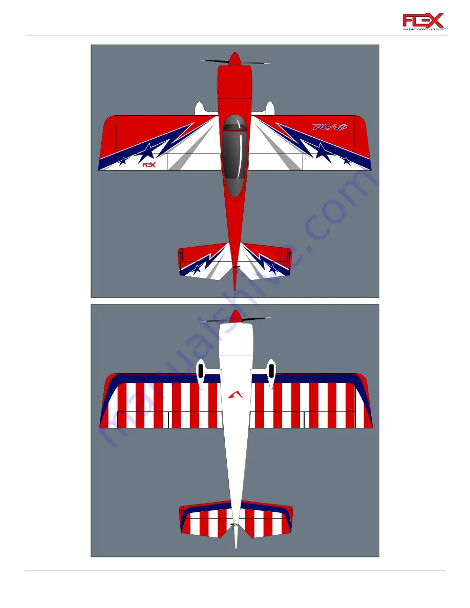 Flex innovations FeatherLite RV-8 70cc FLS Instruction Manual Download Page 83