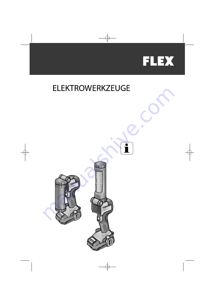 Flex 417.955 Operating Instructions Manual Download Page 1