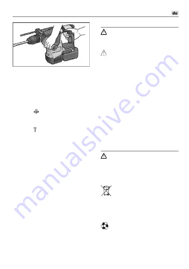 Flex CHE 2-26 18.0-EC Original Operating Instructions Download Page 11