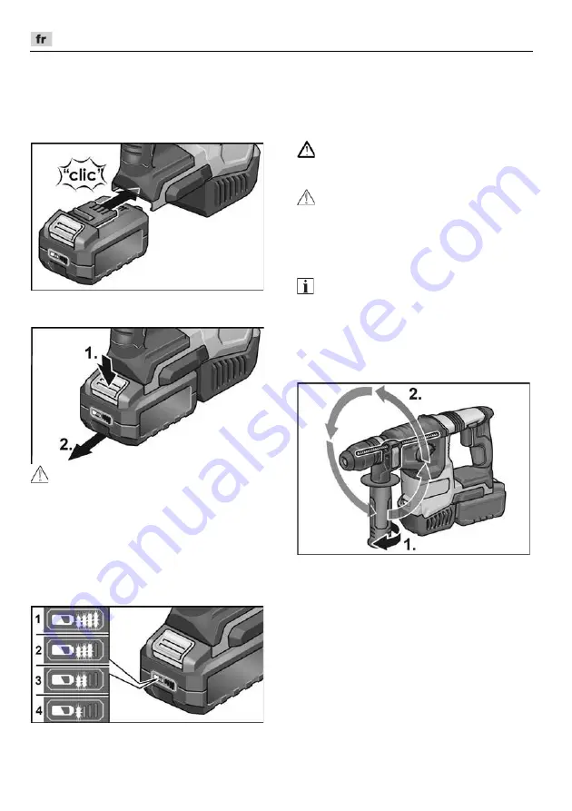 Flex CHE 2-26 18.0-EC Original Operating Instructions Download Page 28