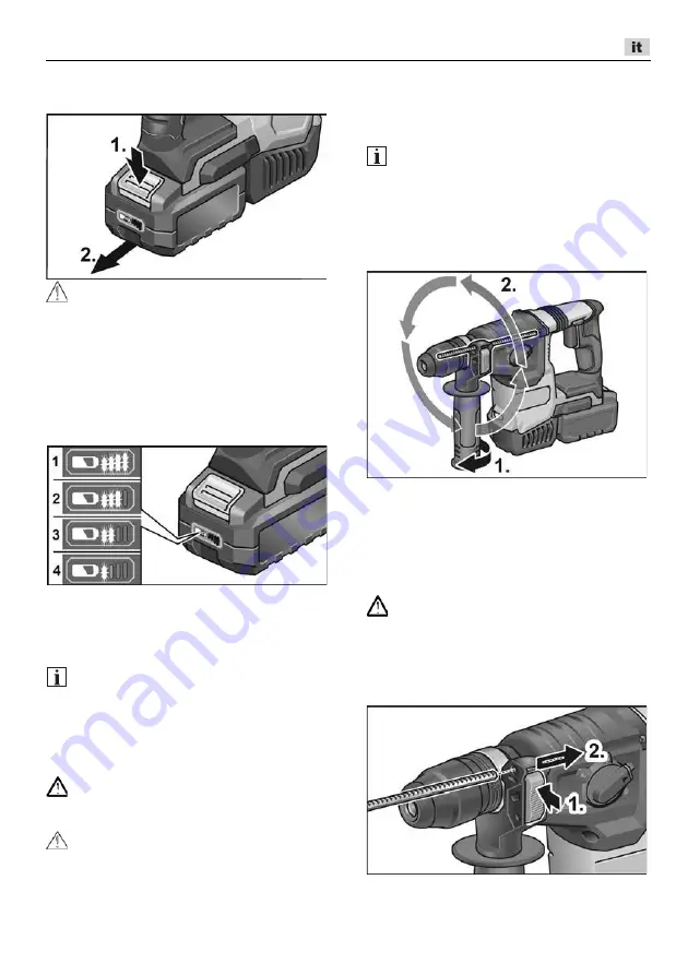 Flex CHE 2-26 18.0-EC Original Operating Instructions Download Page 39