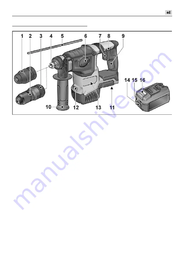 Flex CHE 2-26 18.0-EC Original Operating Instructions Download Page 115