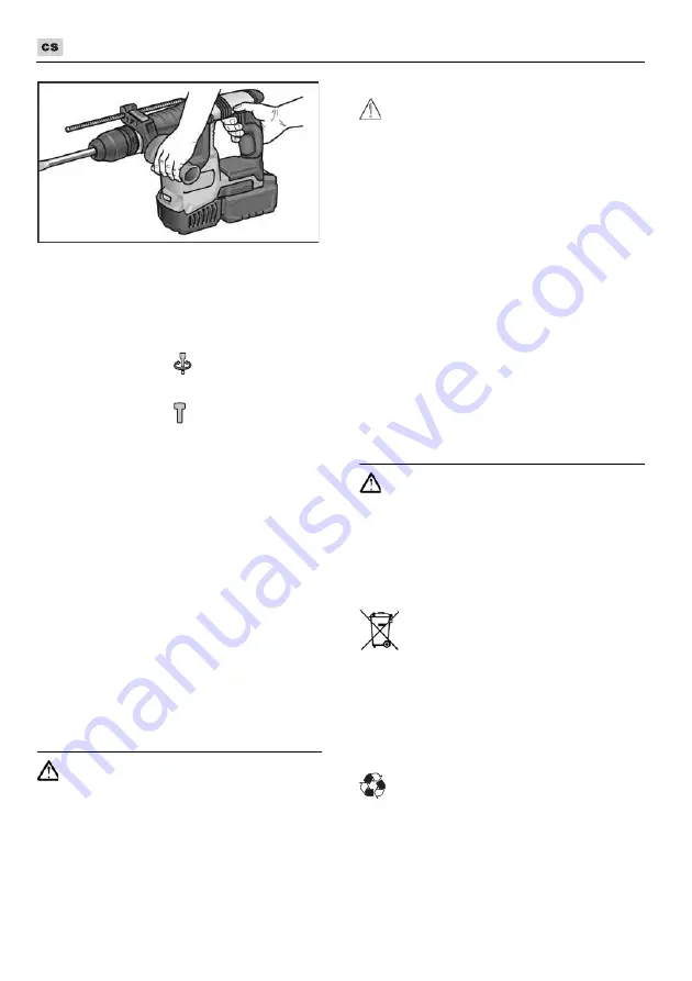 Flex CHE 2-26 18.0-EC Original Operating Instructions Download Page 164