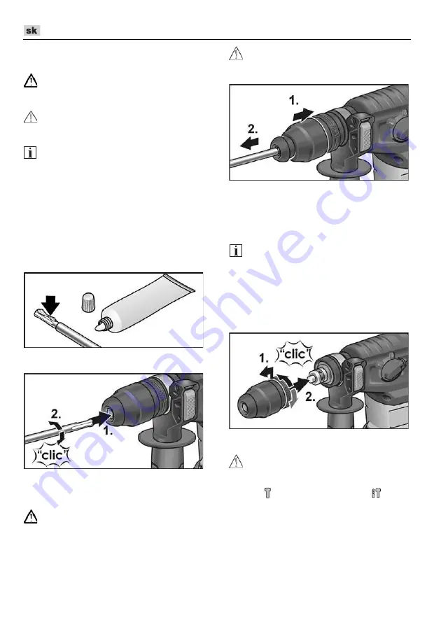 Flex CHE 2-26 18.0-EC Original Operating Instructions Download Page 172