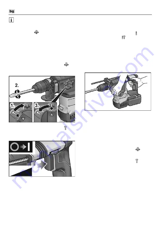 Flex CHE 2-26 18.0-EC Original Operating Instructions Download Page 212