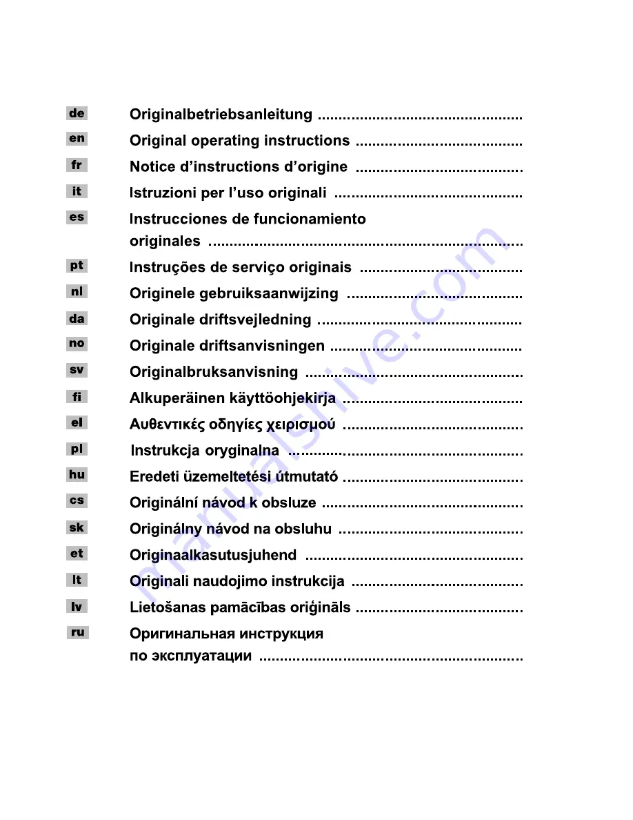 Flex SBG 4910 Original Operating Instructions Download Page 2